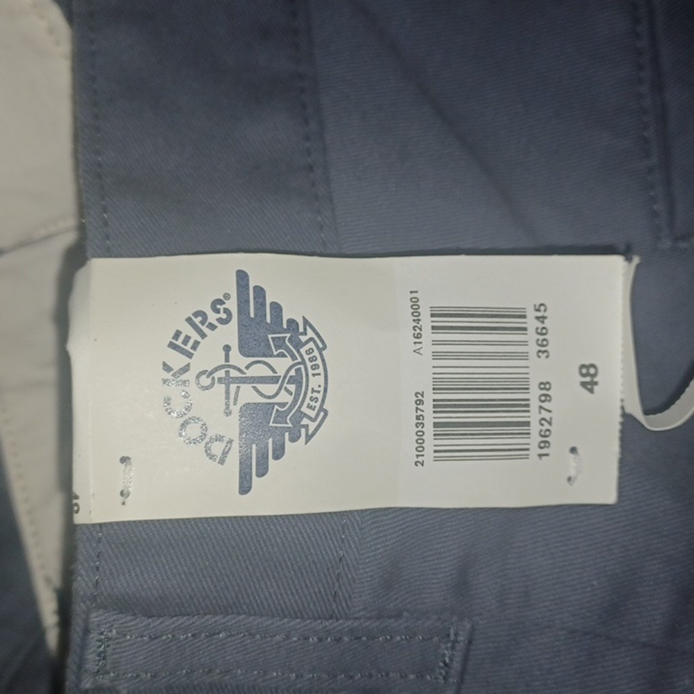 Dockers Perfect Shorts - Stretch Big&Tall Blue Size-48 NWT - Picture 4 of 4